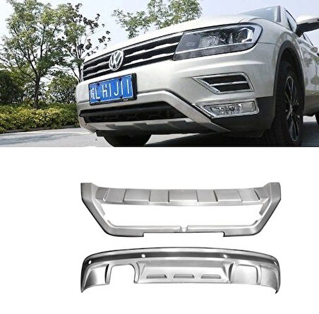 Volkswagen Tiguan Uyumlu 2016 2018 Ön Arka Difüzör