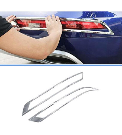 Audi Q5 Uyumlu 2010 2017 Arka Reflektör Çerçevesi