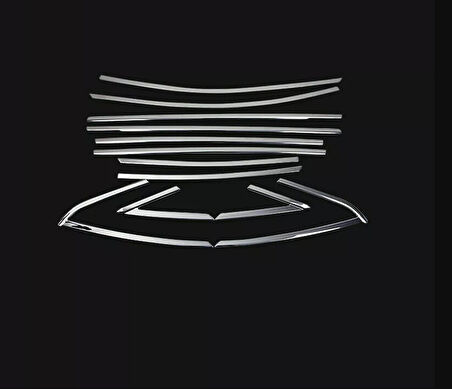 Ford Focus Uyumlu Sedan 2011 2018 Cam Çıtası Krom