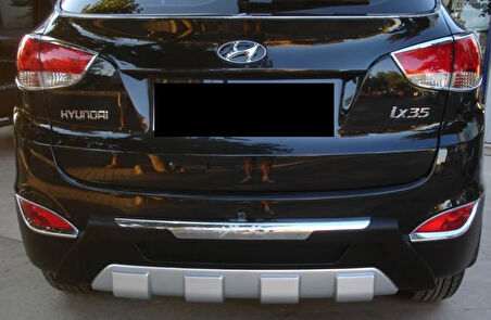 Hyundai Ix35 Uyumlu 2010 Sonrası Arka Tampon Koruma Difüzör