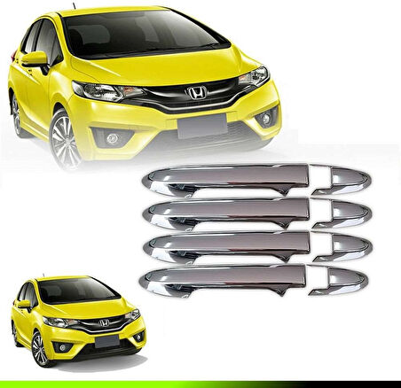 Honda Jazz Uyumlu 2014 Sonrası Kapı Kolu ABS (Plastik) Krom