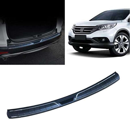 Honda Cr-V Uyumlu 2018 2020 Arka Tampon Eşik Koruma ABS  (Plastik)
