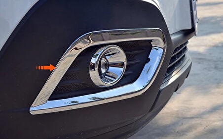 Opel Mokka 2012 2020 Arası Sis Çerçevesi Abs (Plastik) Krom