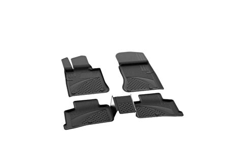 Mercedes C Serisi GLC X-254 2024+ Uyumlu SAHLER Araca Özel 4.5D Havuzlu Oto Paspas 