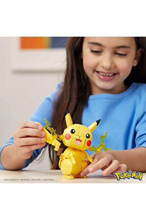 Mega Construx Pokémon - Asortili Figürler, 6 Yaş Ve Üzeri Için Ideal Yapı Oyuncakları - Pikachu