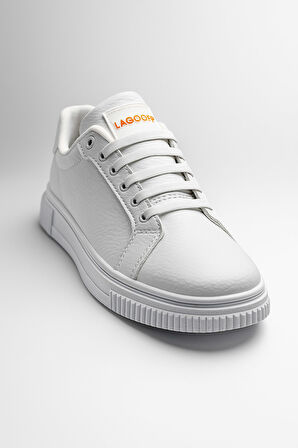 Erkek Spor Ayakkabı Rahat Yumuşak Taban Kaymaz Günlük Bağcıklı Sneaker LGF07