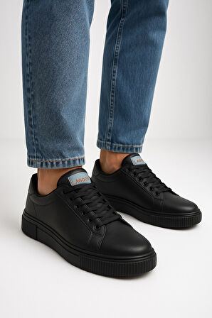Erkek Spor Ayakkabı Rahat Yumuşak Taban Kaymaz Günlük Bağcıklı Sneaker LGF07