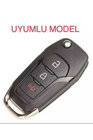 Mondeo Escort Ranger Fusion Silikon Anahtar Kılıfı Siyah Renk