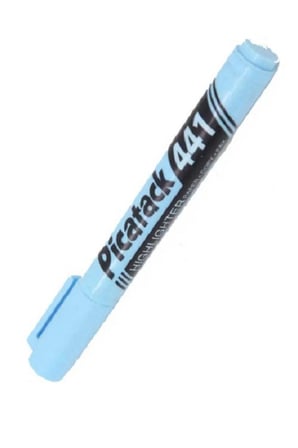 Picatack Fosforlu Işaretleme Kalemi Pastel Mavi 10'lu
