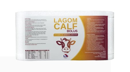 Lagom Calf Bolus Buzağı - Uzun Salınımlı Vitamin ve Minarel Desteği - 10 Adet 30 gr