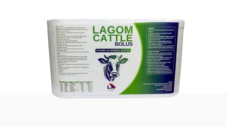 Lagom Cattle Bolus Uzun Salınımlı Vitamin ve Mineral Desteği  5 Adet 100 gr
