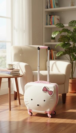 ABS Kitty Lüks Çocuk Kabin Valizi