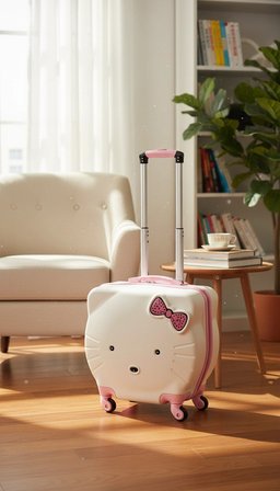 ABS Kitty Lüks Çocuk Kabin Valizi