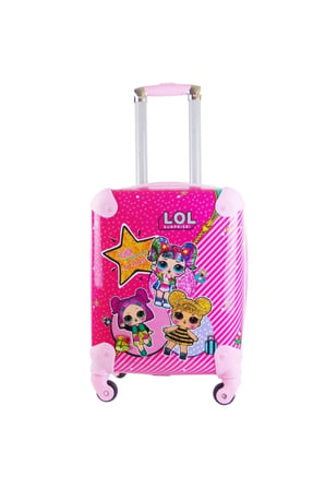 LuxePembe ABS Kız Çocuk Valiz