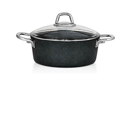 Lavonni 20 Cm Granit Metal Saplı Derin Tencere