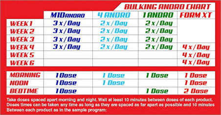 LG SCİENCES Bulking Andro Form Kit 90+60+60+90 TABLET 4 KUTU