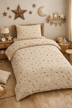 Tek Kişilik Nevresim Takımı 160x220cm | 2 Yastık Kılıfı