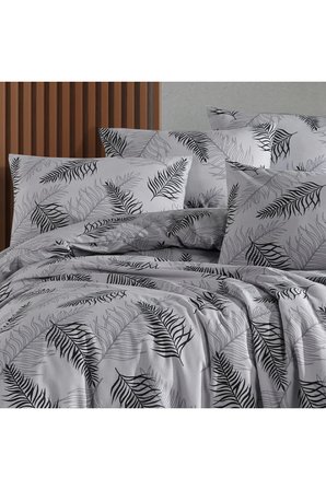 Çift Kişilik Nevresim Takımı 200x220cm | 4 Yastık Kılıfı | Lastikli Çarşaflı 180x200+25