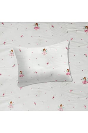 %100 Pamuklu Bebek Lastikli Çarşaf 70x130+20 + Bebek Yastık Kılıfı 35x45