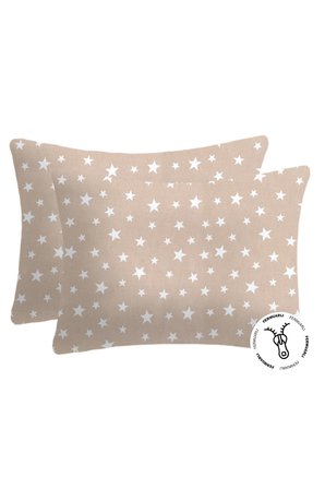 %100 Pamuklu Fermuarlı Bebek Yastık Kılıfı 38x50 ( 2 Adet )