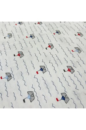 %100 Pamuklu Fermuarlı Bebek Yastık Kılıfı | 35x45 ( 2 Adet )