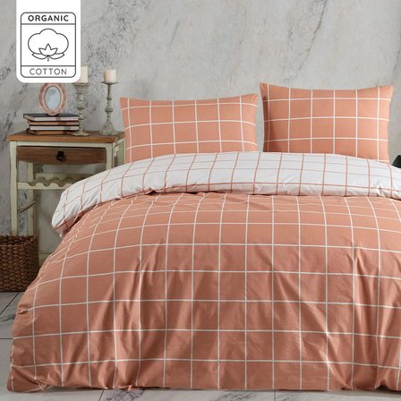 %100 Pamuklu Tek Kişilik Nevresim Takımı 160x220 | 2 Yastık Kılıflı | Lastikli Çarşaflı 100x200+30