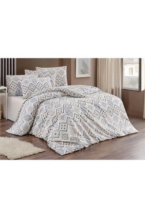 Tek Kişilik Nevresim Takımı 160x220cm | 2 Yastık Kılıfı | Lastikli Çarşaflı 120x200+30