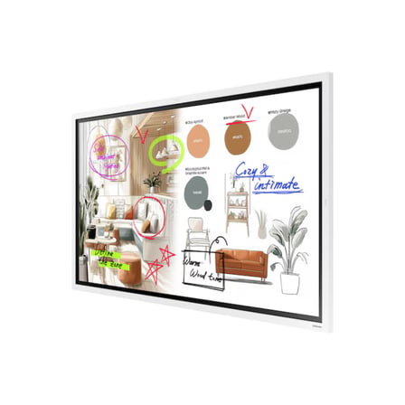 Samsung WM55FX - Eğitim ve İş Amaçlı Flip Pro 4K UHD Etkileşimli Ekran LH55WMFWBGCXXK - Tekerlekli Stant Hariç