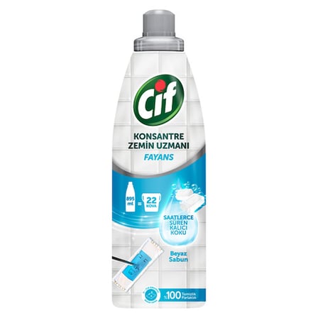 Cif Konsantre Zemin Uzmanı Fayans Beyaz Sabun