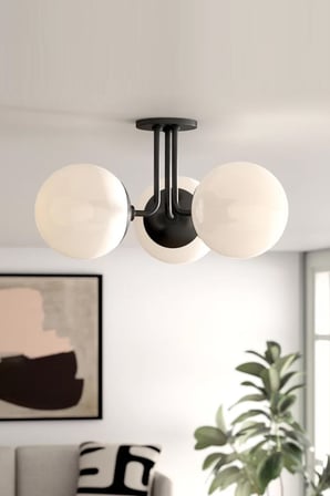 Lidya Modern Üçlü Avize