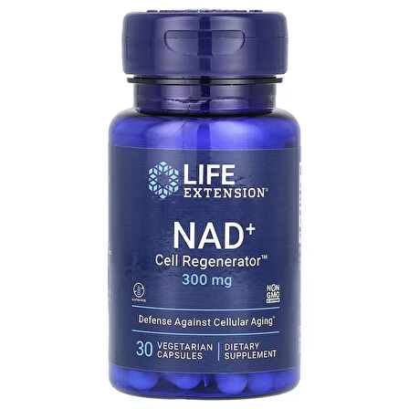 Life Extension NAD+ Niagen Cell Regenerator Brain & Cognitive 300 mg 30 Vegetarian Caps