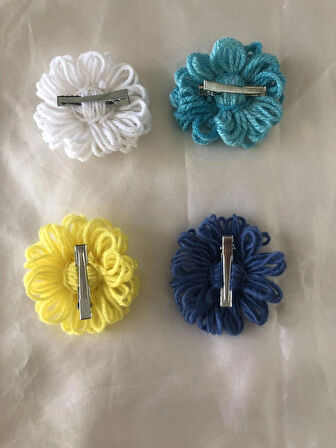 2 Lİ ÇİÇEK MODELLİ PENS TOKA 