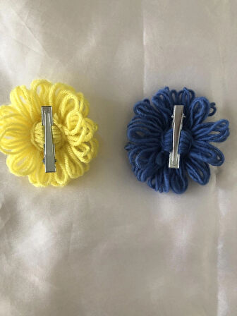 2 Lİ ÇİÇEK MODELLİ PENS TOKA 