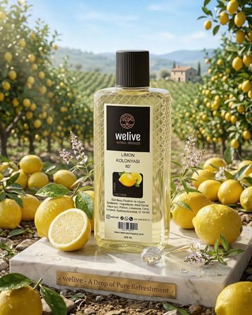 Welive Limon Kolonyası 400 ml 80°