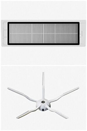 Roborock S5 S6 Serileri Ile Uyumlu Hepa Filtre Yan Fırça