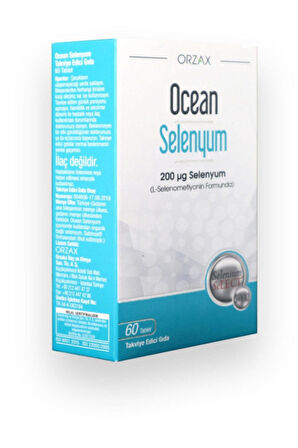 Ocean Selenyum 200 Mcg 60 Tablet