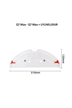Roborock Q7 Max Ve Q7 Max Plus + Uyumlu Su Deposu - Mop Tutucu Aparat
