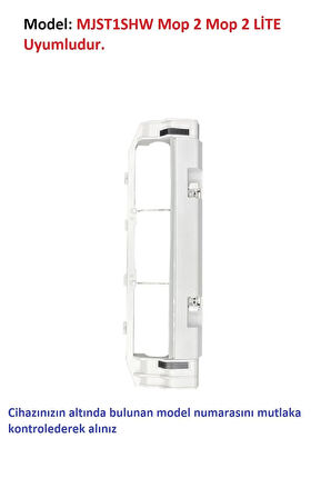 Xiaomi Mop 2 Pro ve Mop 2 Lite Uyumlu Alt Fırça Kapağı Gri Renk (MJST1SHW Modeli)