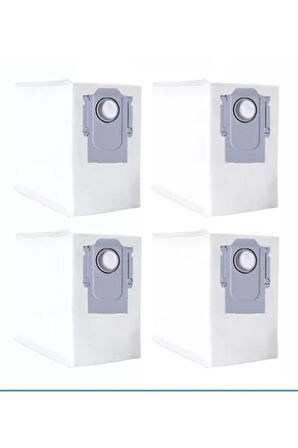Roborock Q7 Max Uyumlu Toz Torbası 4 Adet