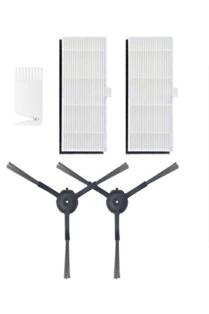 Viomi S9 Uyumlu Hepa Filtre 2li Ve Yan Fırça 2li