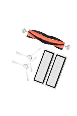 Mi Robot 1c -2c - F9 Vacuum Mop Uyumlu Hepa Filtre Fırça Set