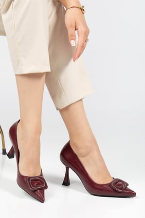 Suins Liora Model Kadın Topuklu Stiletto Ayakkabı