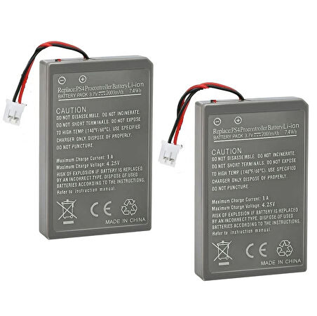 PS4 V1 Oyun Kolu slim /Pro Battery Sony PlayStation 4 DualShock V1 3.7V. 2000 mah polimer pil