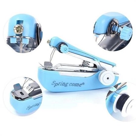 Spring Come Mini Kolay Seyehat Ve Ev Tipi El Dikiş Dikme Makinası ( Lisinya )