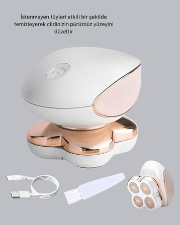 Pürüzsüz Cilt İçin Çok Başlıklı Ağrısız Tıraş Makinesi - Lisinya