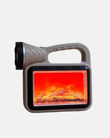 Güneş Enerjili Alev Efektli Lamba COB Led Su Geçirmez Çok Fonksiyonlu - Lisinya
