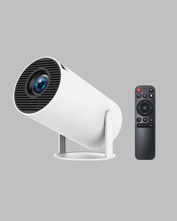 Full HD 4K Uyumlu Projeksiyon Cihazı 130 İnç Geniş Ekran Destekli - Lisinya