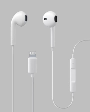 iPhone 14 ve altındaki modellerle uyumlu Kablolu kulaklık - Lisinya