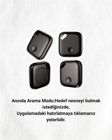 Akıllı Takip Teknolojisi ile Eşyalarınızı Korumaya Alın | Bul Uygulaması Destekli, Uzak Mesafe Bluet