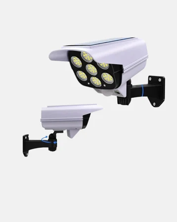 Güneş Enerjili Güvenlik Işığı Dış Mekan 5 Eksen Ayarlı ve PIR Hareket Sensörlü - Lisinya